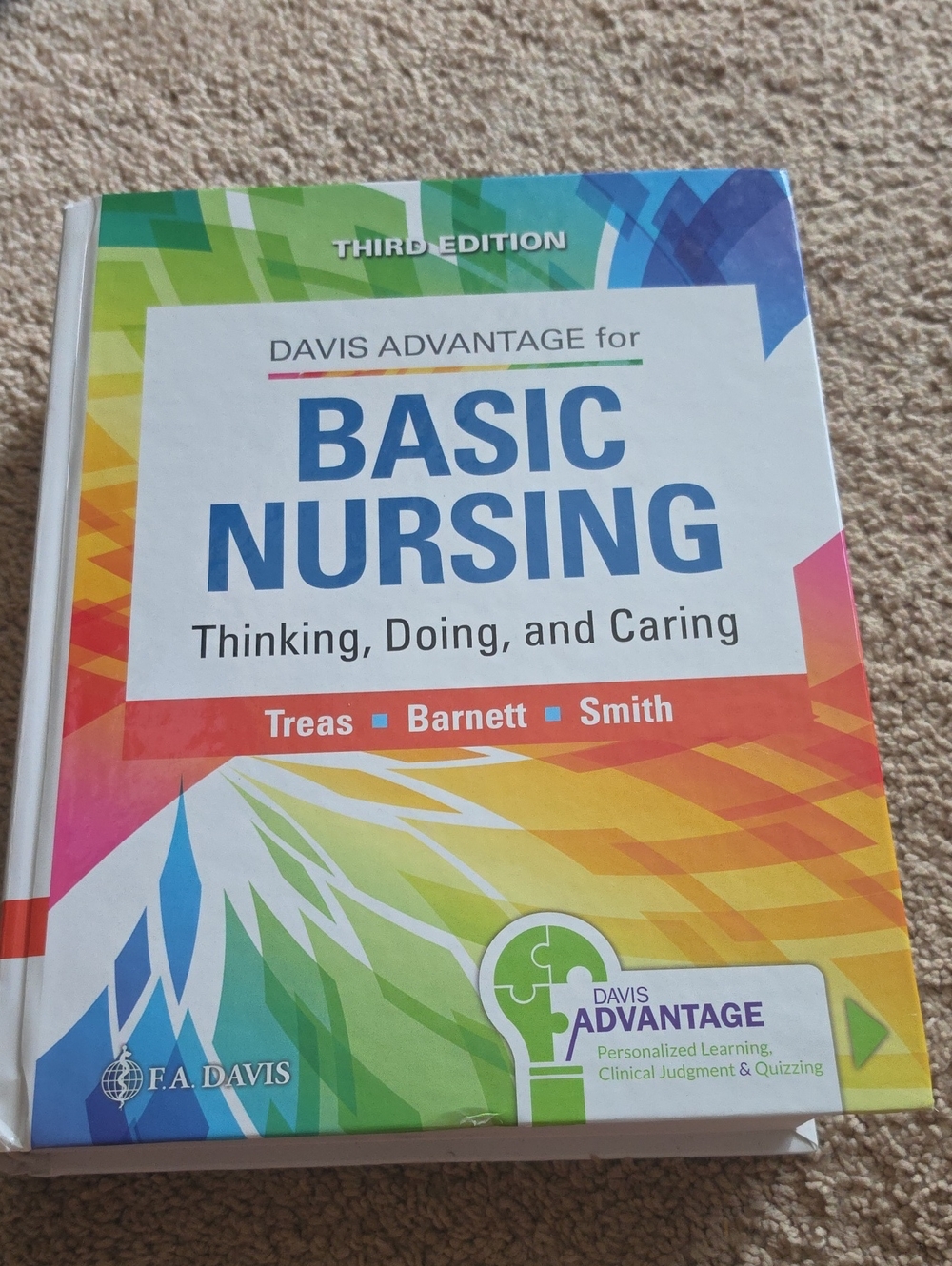 Advantage Basic Nursing Hardcover in Multi-Color